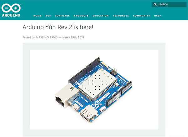 Arduino Yun Rev.2