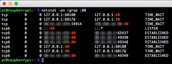 OpenMediaVault 4 omv check web interface port