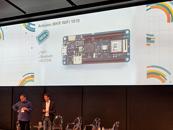 Arduino Day 2018 MKR wifi 1010 ESP32