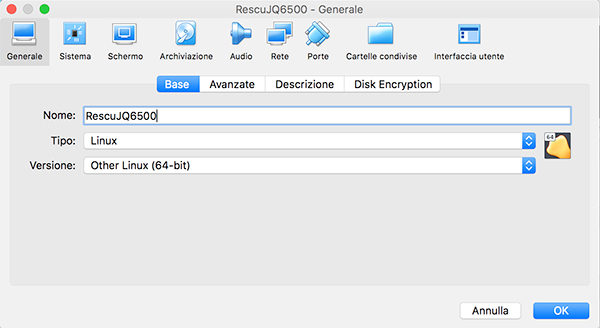 JQ6500 rescue tool virtualbox