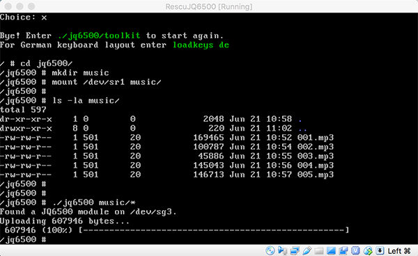 JQ6500 rescue tool virtualbox uploaded