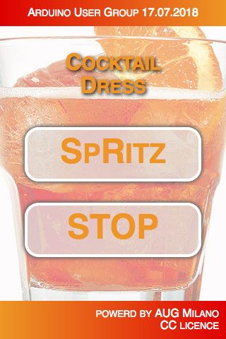 SpritzDress wearable HTML page