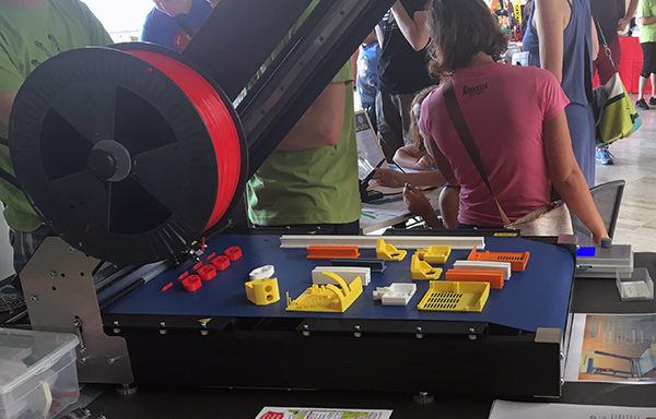 Trieste Mini Maker Faire innovative 3d printer