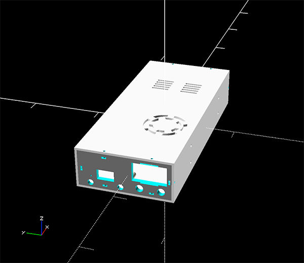 power supply DIY 3D