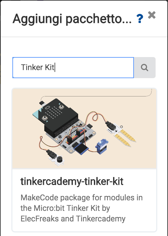 Tinker Kit MicroBit package found