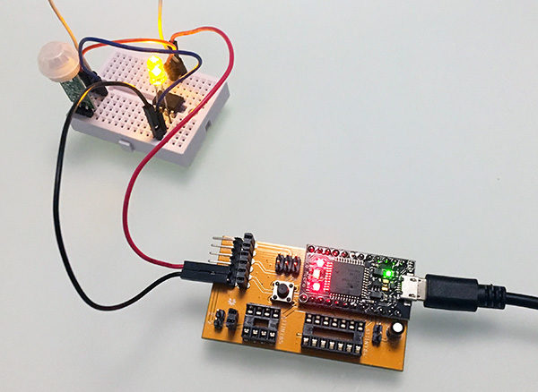 Attiny85 mini PIR sensor