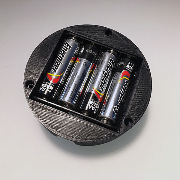 Halloween Pumpkin 3D battery holder