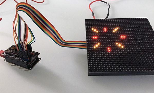 Fireworks 32x32 RGB LED Matrix DFRobot