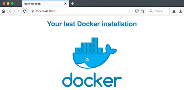 Docker container share dir html page last