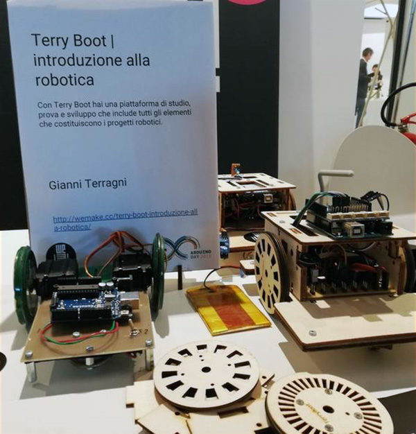 Arduino Day 2019 after terry bot