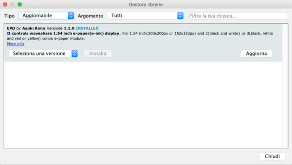 EPD library MKR1010 Wifi update from IDE