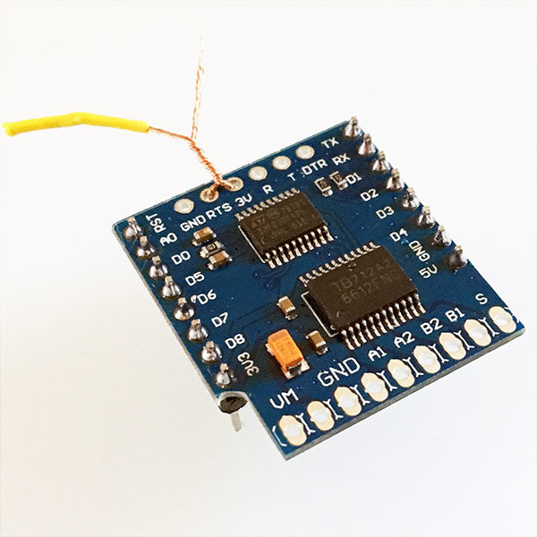 wemos motor shield firmware update connect