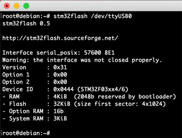 wemos motor shield firmware update show device