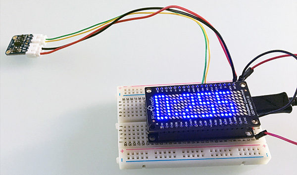 ESP32 Matrix VL6180