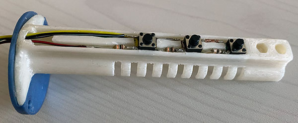 CtrlJ pen 3d printed supporto siringa retro