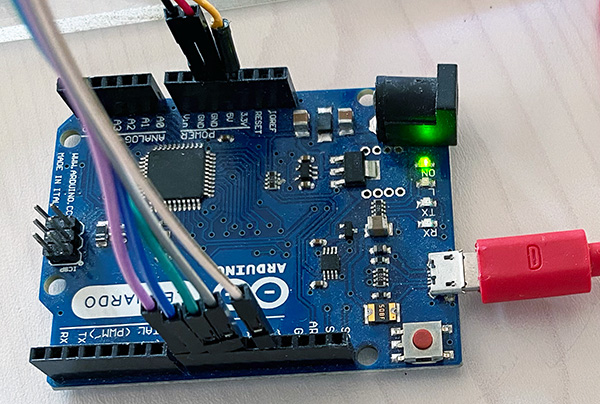 Display connection ST7735 arduino