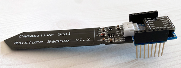 capacitive soil moisture sensor proto wemos connected shield