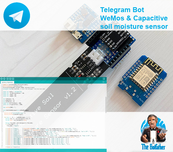 Irrighiamo con Wemos e Telegram sketch