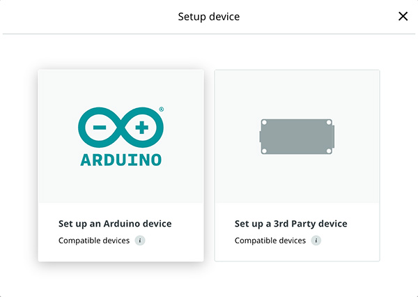 Arduino IoT neopixel project device vendor