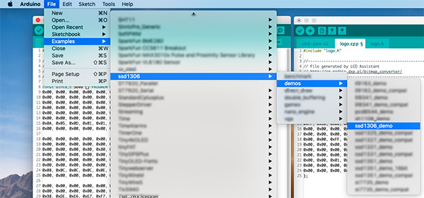 ssd13906 attiny84 demo