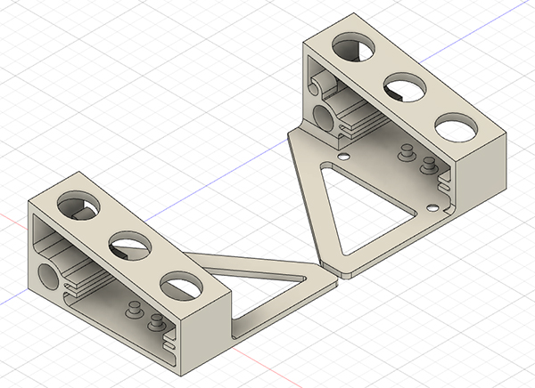 Fusion360 model two white