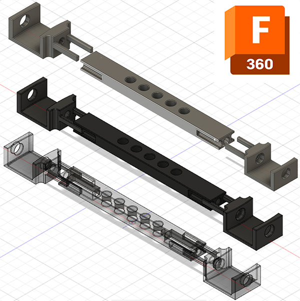 3D smartphone stand all fusion 360