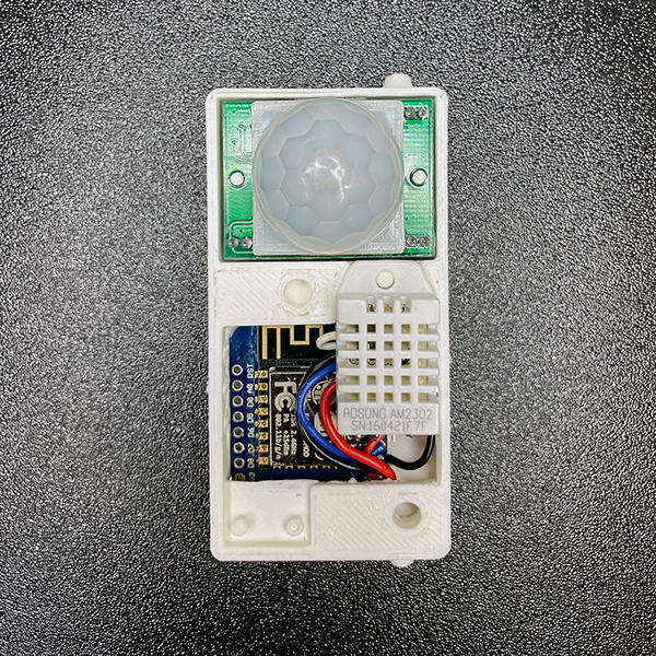 ESPHome pir sensor case 3d components IV