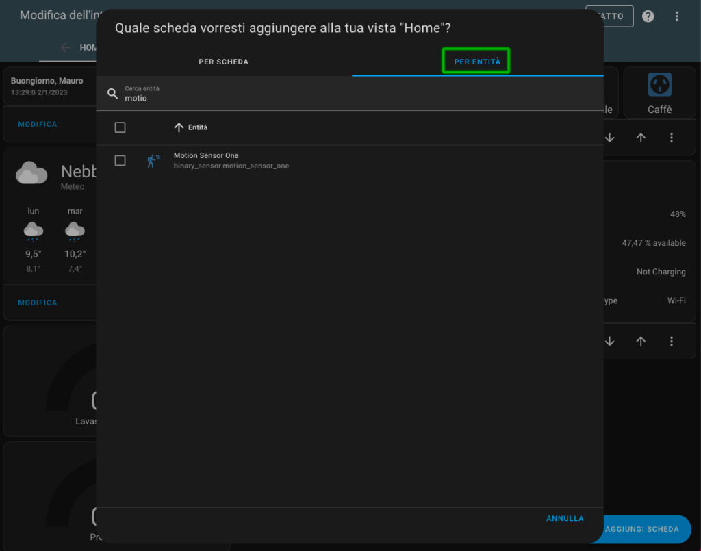 ESPHome Home Assistant pir sensor Mauro Alfieri Domotica