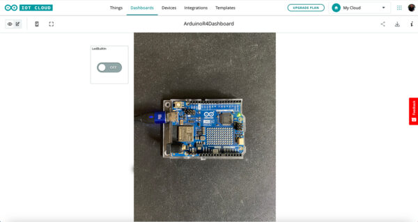 Arduino Uno R4 WiFI IoT Cloud switch off