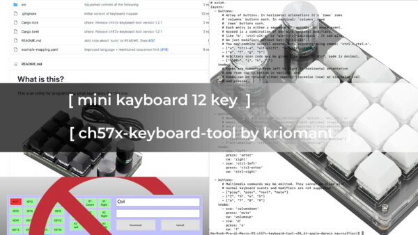 Configura 12 key ch57xx keyboard tool