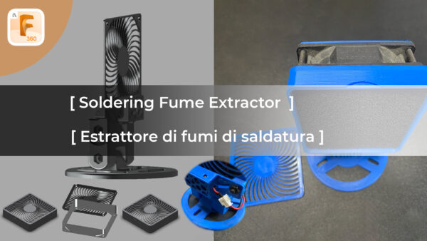 Fume extractor per saldatura