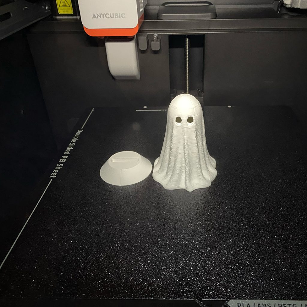 3d printed halloween ghost