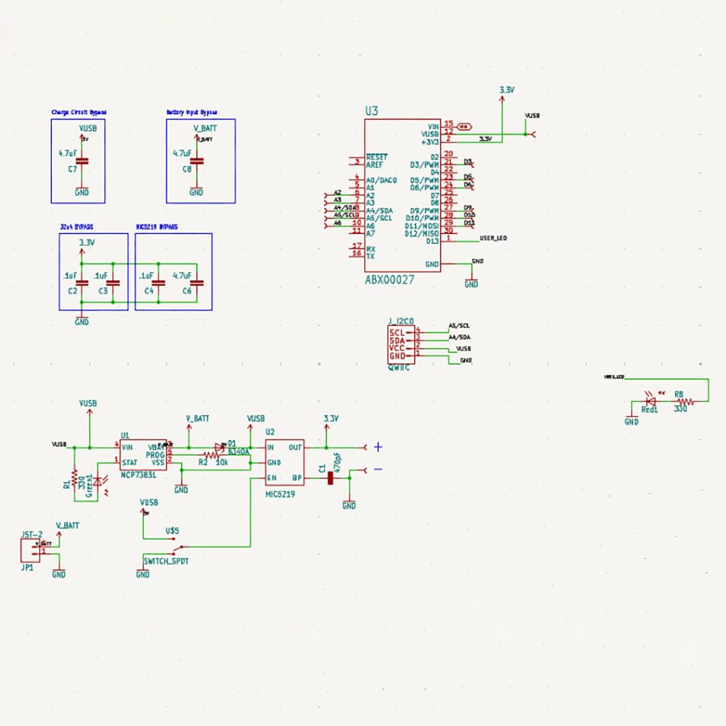 wearable arduino nano schematics